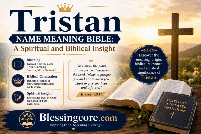 Tristan Name Meaning Bible