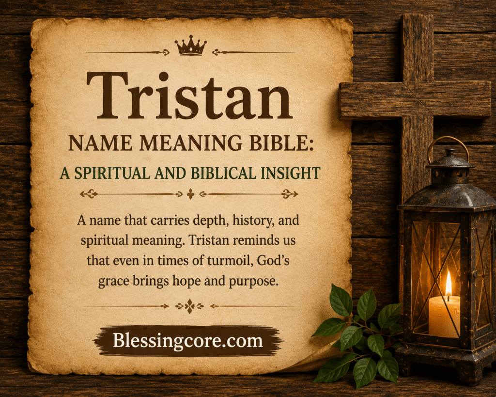 Tristan Name Meaning Bible