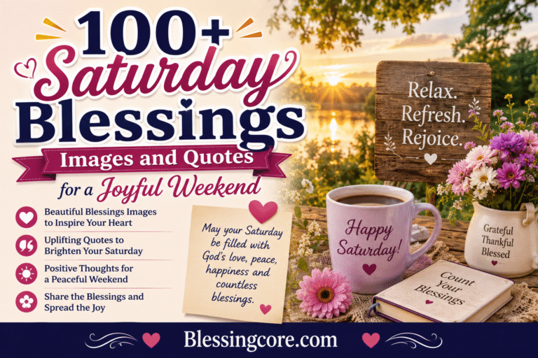 Saturday Blessings
