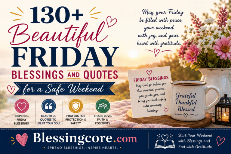 Beautiful Friday Blessings and Quotes