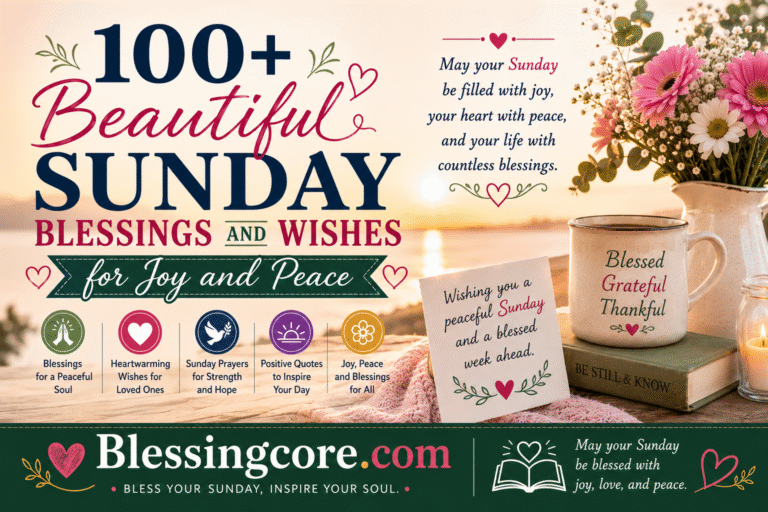 Sunday Blessings and Wishes