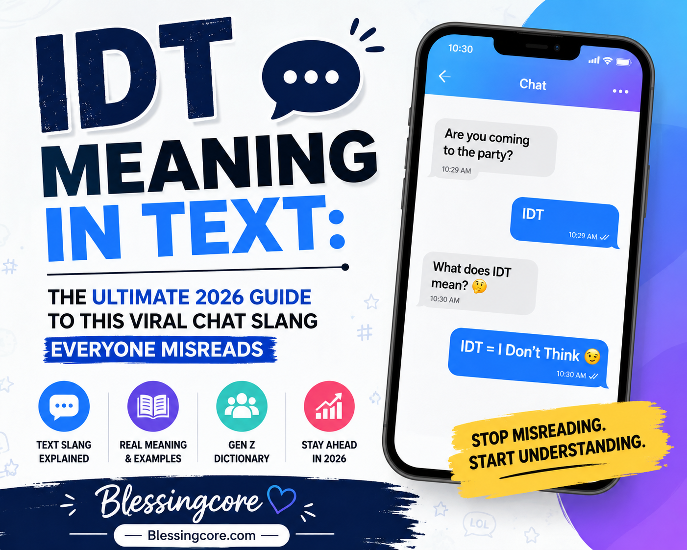 IDT Meaning in Text