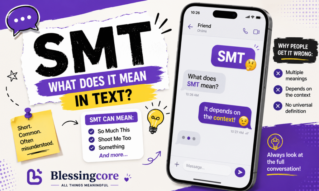 SMT Meaning in Text