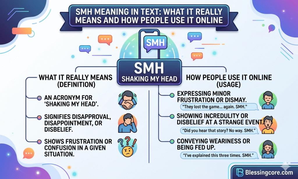 SMH Meaning in Text
