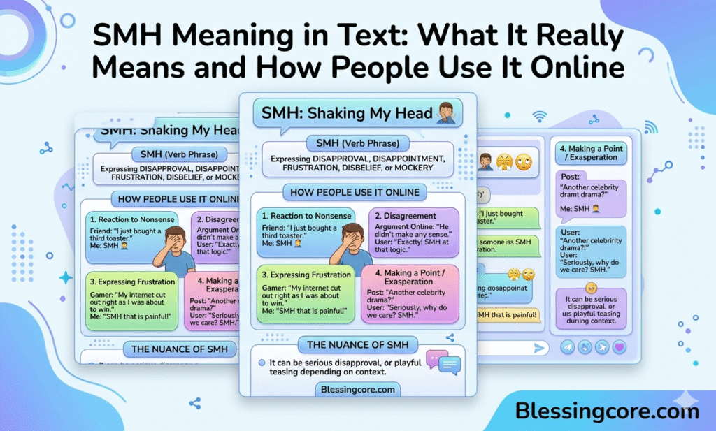 SMH Meaning in Text