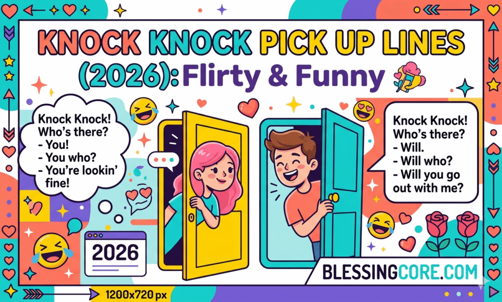 Knock Knock Pick Up Lines