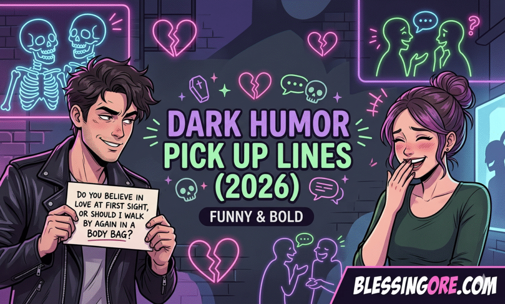 Dark Humor Pick Up Lines