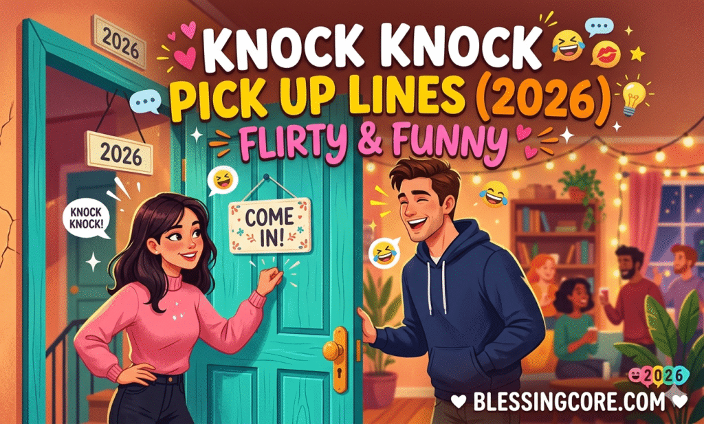 Knock Knock Pick Up Lines