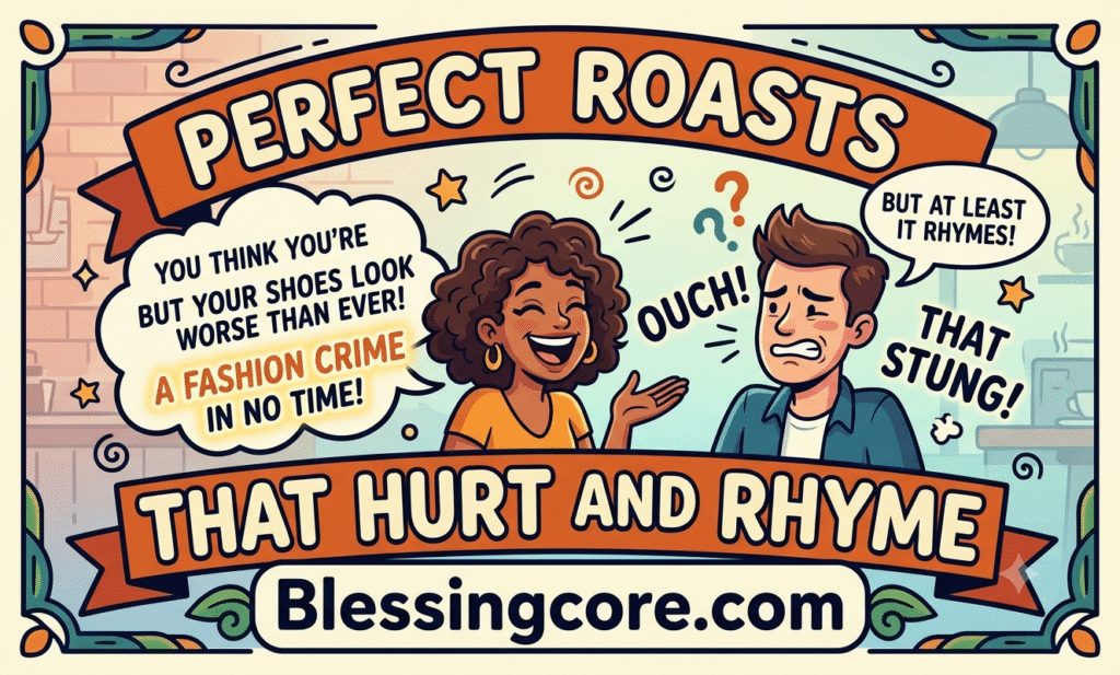 Perfect Roasts That Hurt and Rhyme