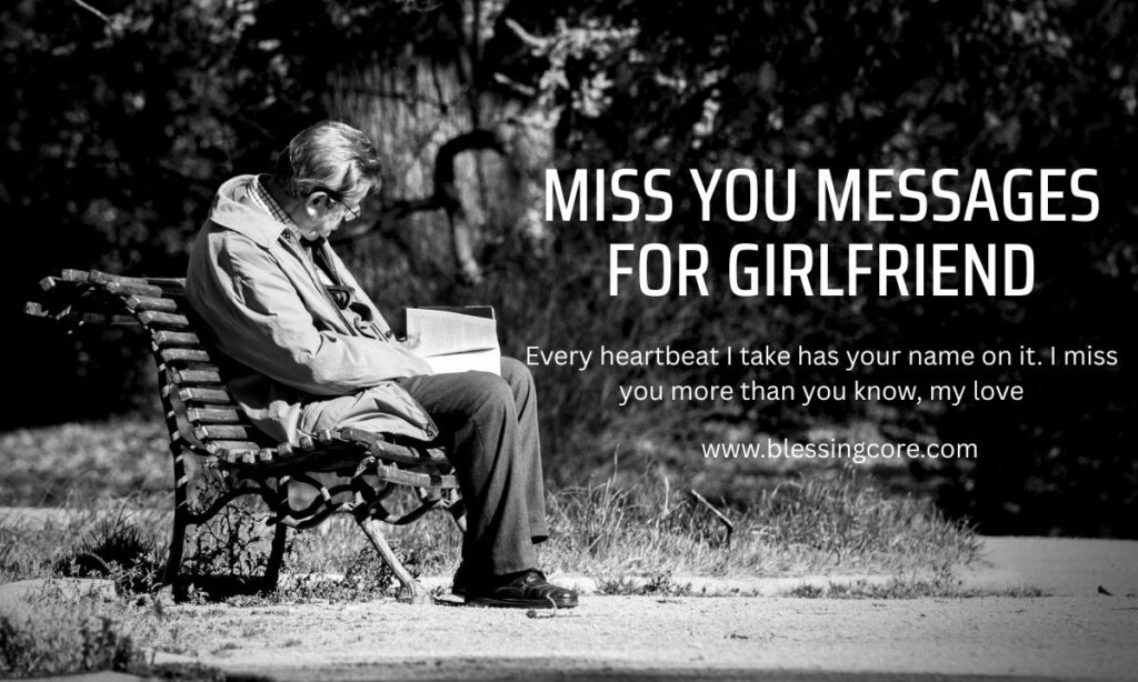 Miss You Messages for Girlfriend