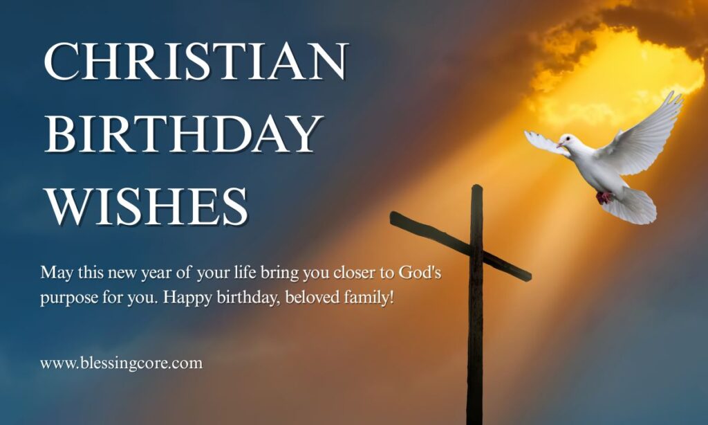 Christian Birthday Wishes